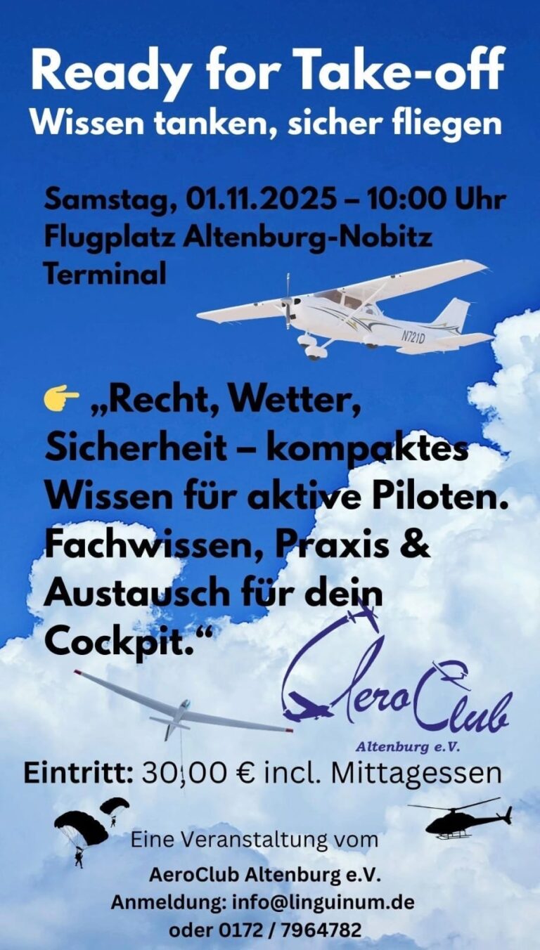 Ready for Take-Off!